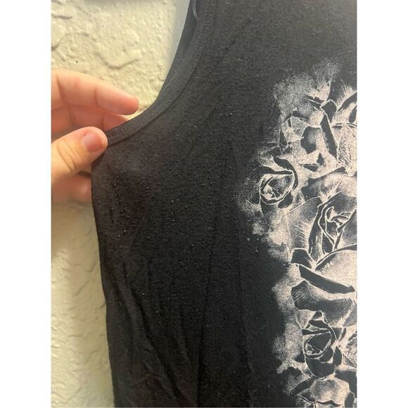 Harley Davidson 2 Tone Tank Top Woman’s Large  Skull Print - Picture 5 of 11